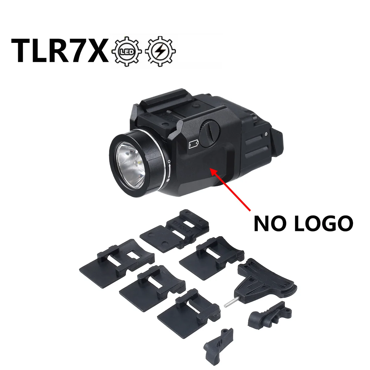 Tactical TLR TLR 8 TLR-7 TLR-7X TLR-1 HL Airsoft Scout Light Hunting Pistol Gun Hanging Spotlight Flashlight For Glock 17 19 - view 6