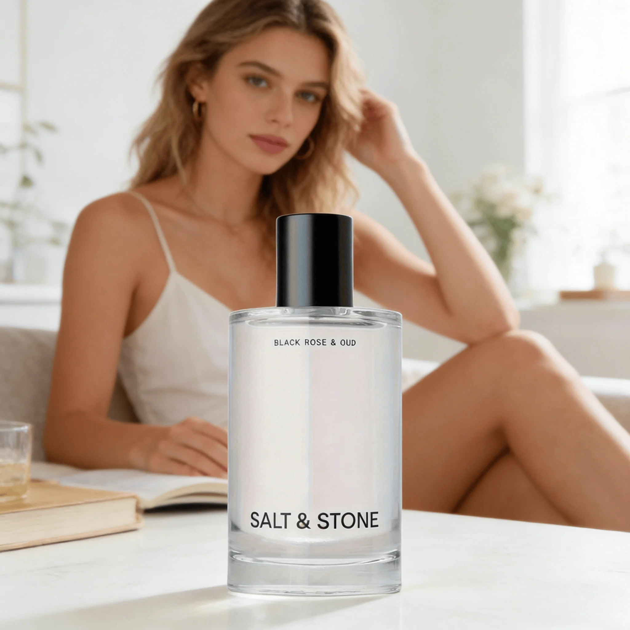 

Спрей для тела Salt And Stone 3.4oz - Теплый аромат сандалового дерева и землистого ветивера, стойкий парфюм
