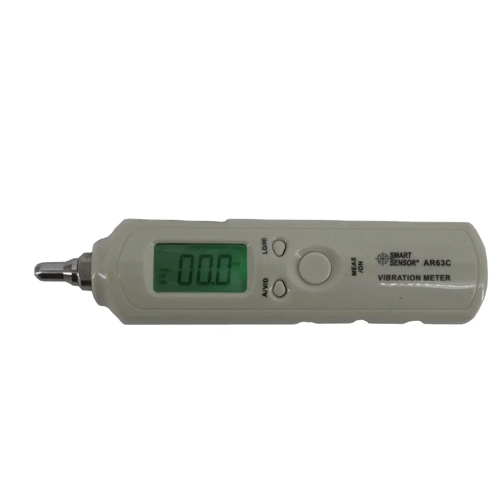 2026 AR63C Pen Type Vibration Meter Velocity  0.1~199.9m/s Digital Vibrator