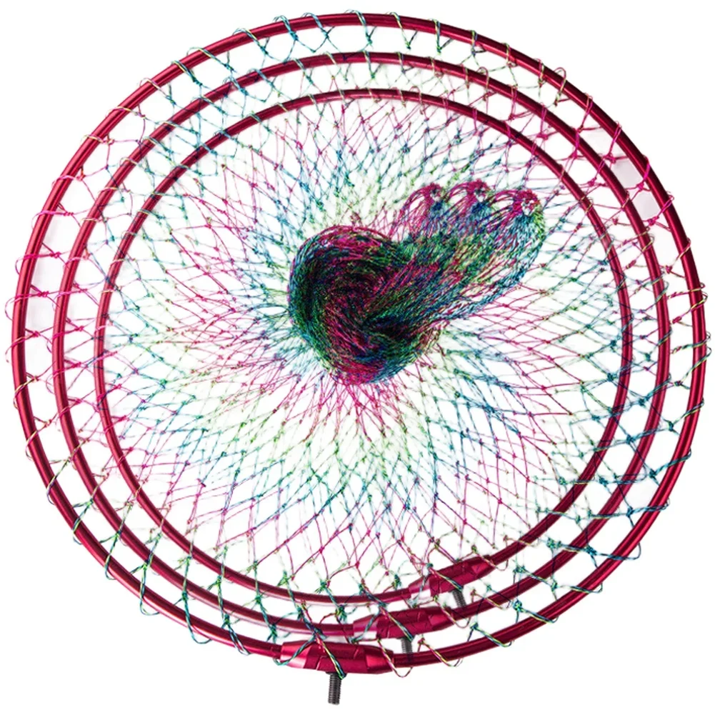 

Light Alloy Foldable Scoop Net Head for Sea Fishing with Metric 8mm Thread Suitable for Boat and Shore Fishing
