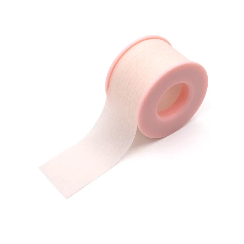 Funmix Non-woven Silicone Gel Eyelash Tape Breathable Sensitive Resistant Pink Eye Pad Eyelash Extension Tools