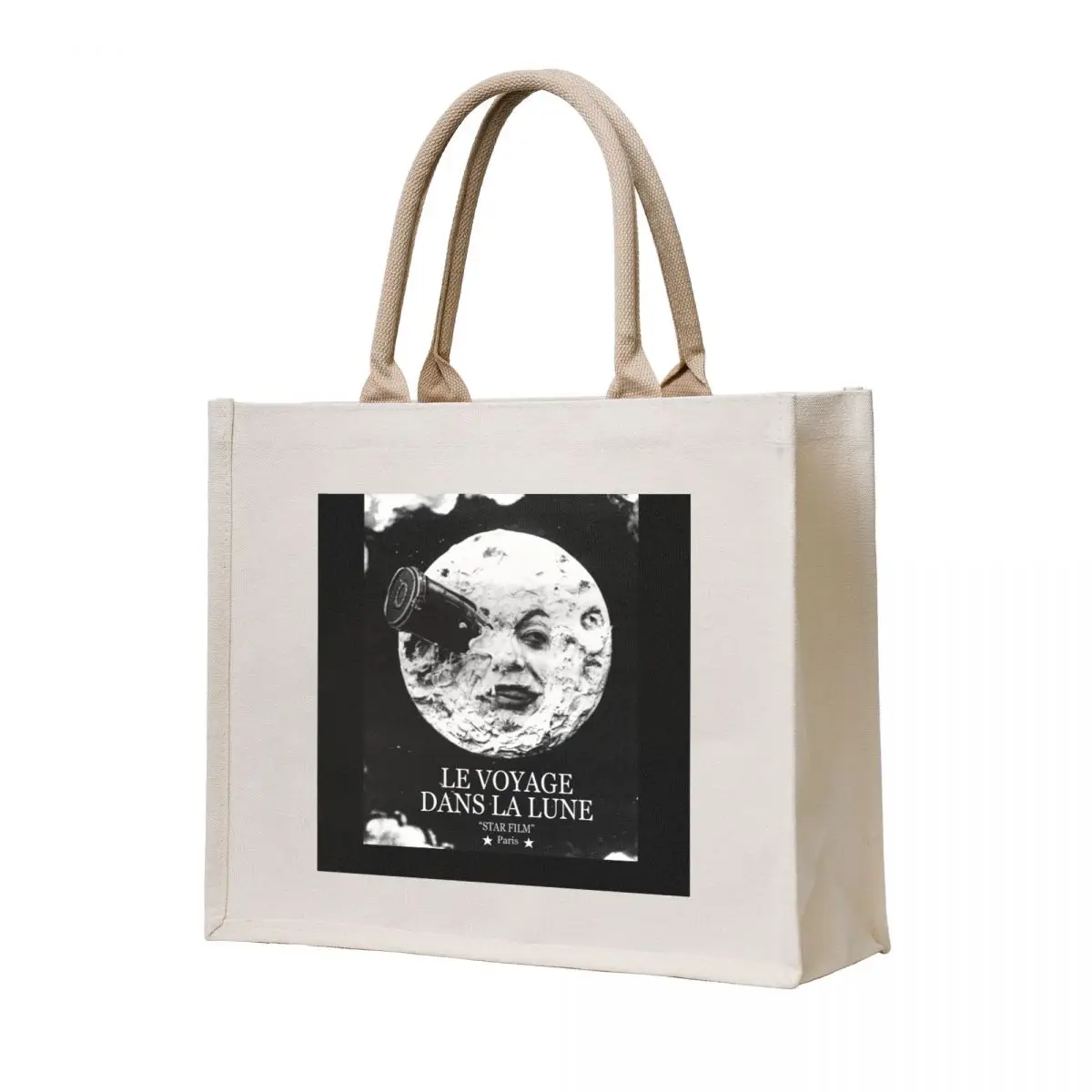 A Trip to the Moon (Le Voyage Dans La Lune) Tote Bag personalized tote bag tote bags men Lady bag Lady bags