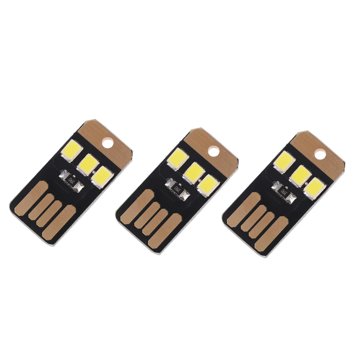 

5PCS/Set LED Mini Size USB Blub Power Bank Laptop Lamp Camping Lamp(Black PCB Version) Mini USB LED Light