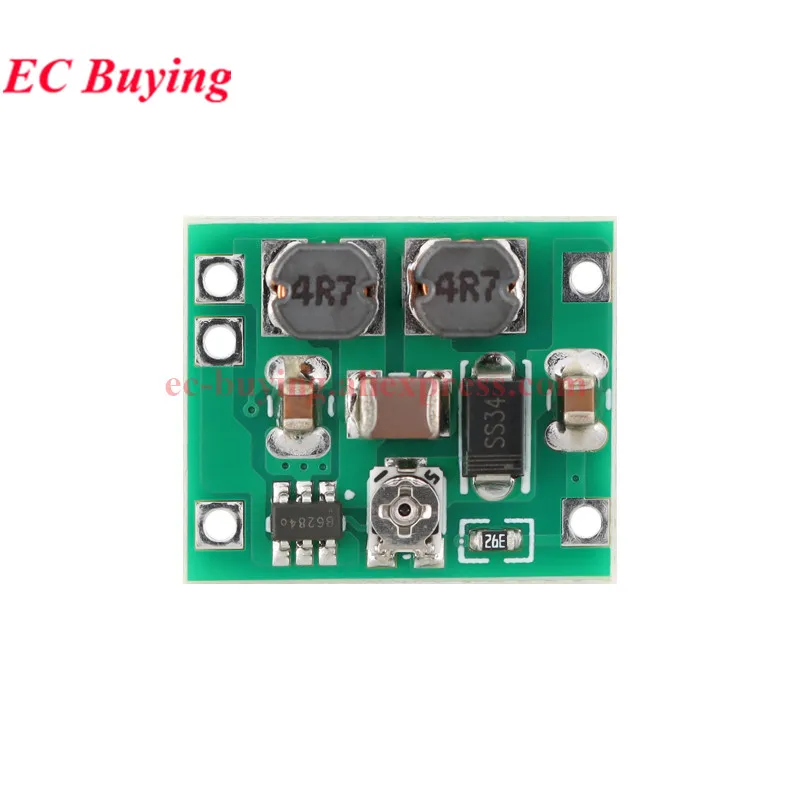 Moduł przetwornicy DC-DC buck-boost 1-50 sztuk, 3V~15V na 1V~15V, 5V 6V 9V 12V, 700mA/5W, regulowany regulator napięcia obniżająco/podwyższająco-napięciowy. — zdjęcie 5