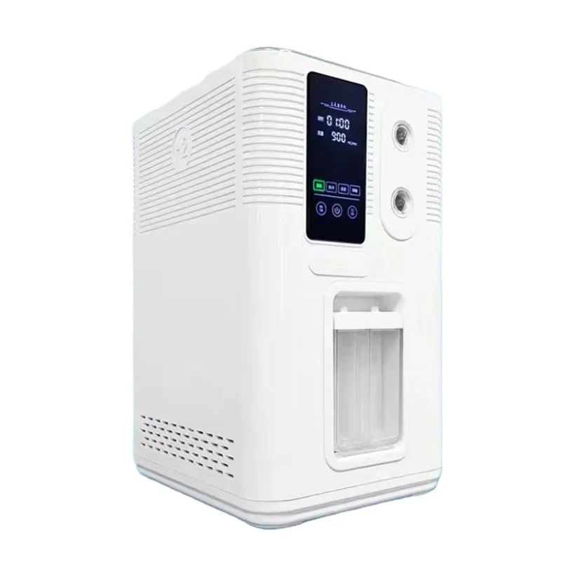 

1000mL/min Hydrogen Breathing Inhalation Machine H2 Inhaler SPE Water Ionizer Hydrogen Water Generator