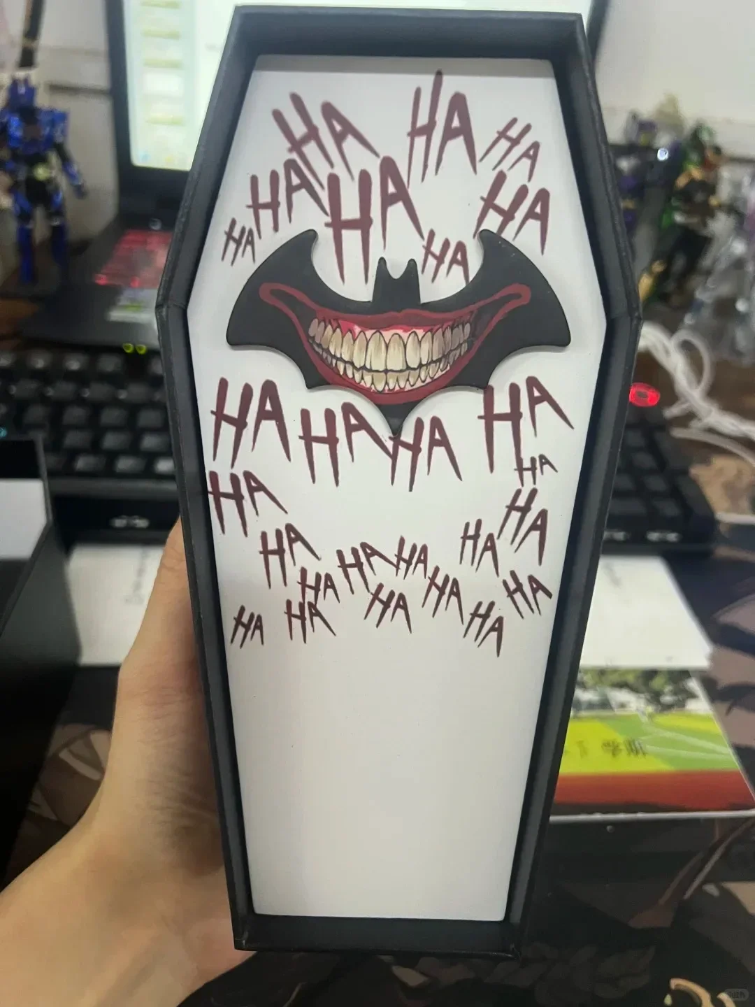 Oryginalne Metal-Toys w skali 1/12, męski żołnierz Batboy Who Laughs 1.0 2.0 6\" pełny zestaw figurek akcji, modele zabawek na prezent, dostępne od ręki.