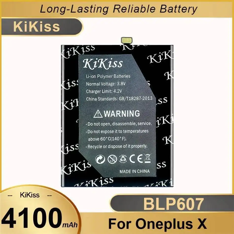 

4100 мАч экологически чистый надежный сменный аккумулятор для мобильного телефона для Oneplus X BLP607