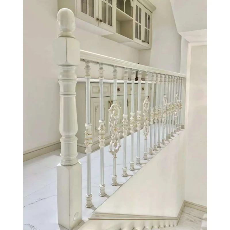 Custom.Design درابزين من الألومنيوم درابزين سلم مزخرف حديث فاخر