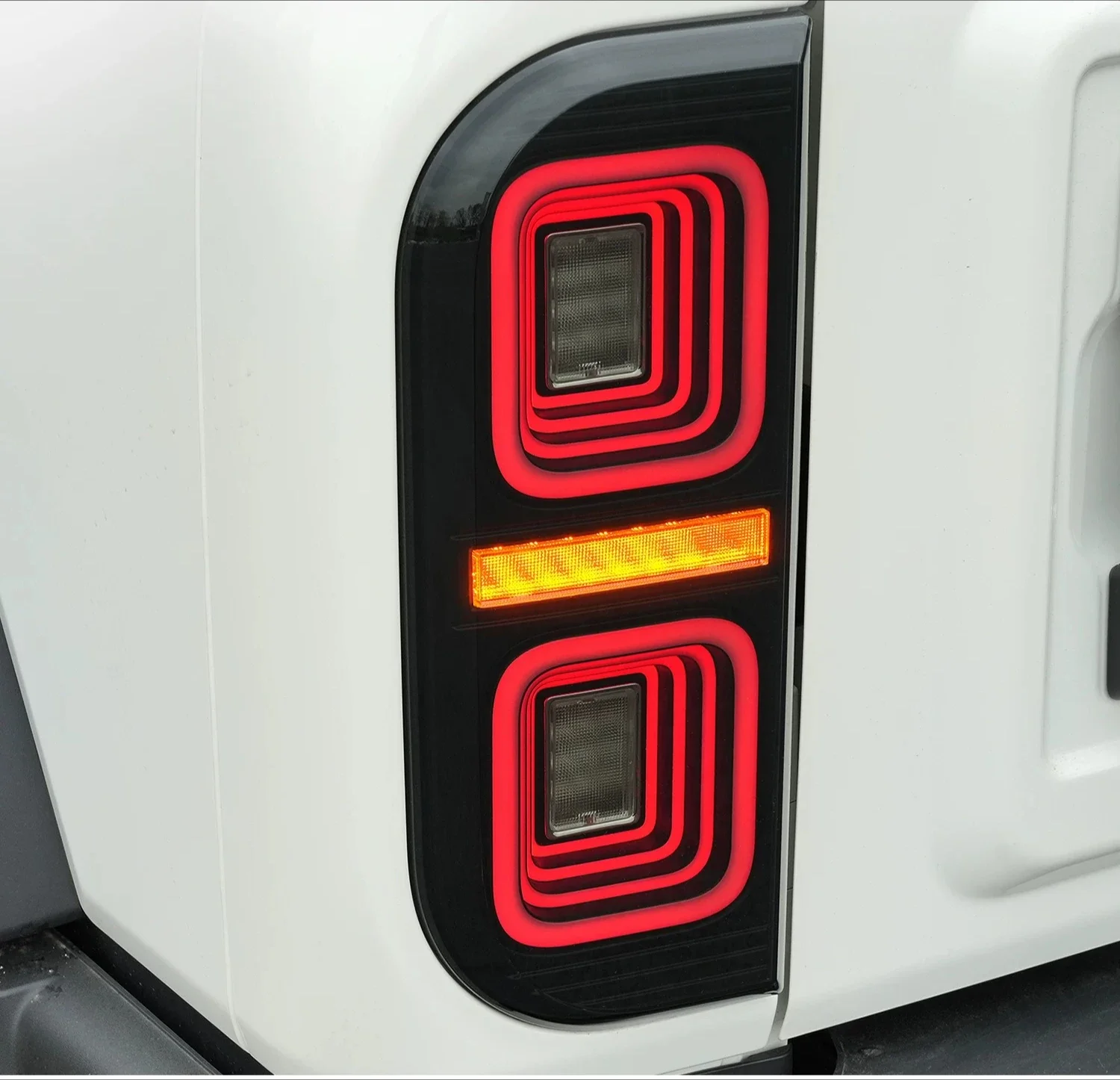 For BAW 212 T01 2024 2025 Led Suspended Tail Light Dynamic Turn Signal Driving Brake Reverse Light DRL Tail Lamp Accessories detail image 1