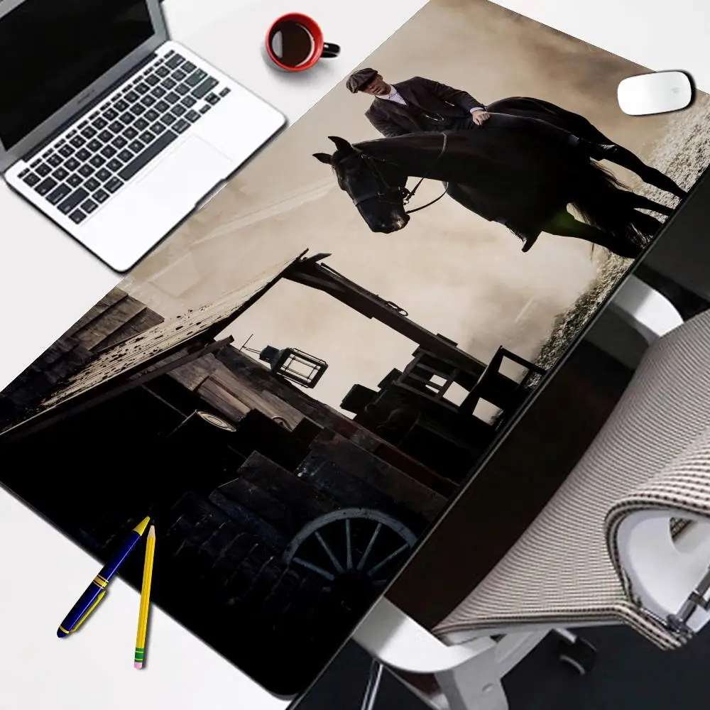 1pc Peaky Blinders Mouse Mat Desk Mat With Pad Gaming Accessories Prime Gaming XXL Keyboard Pad XXL Gamer Mousepad 90x40