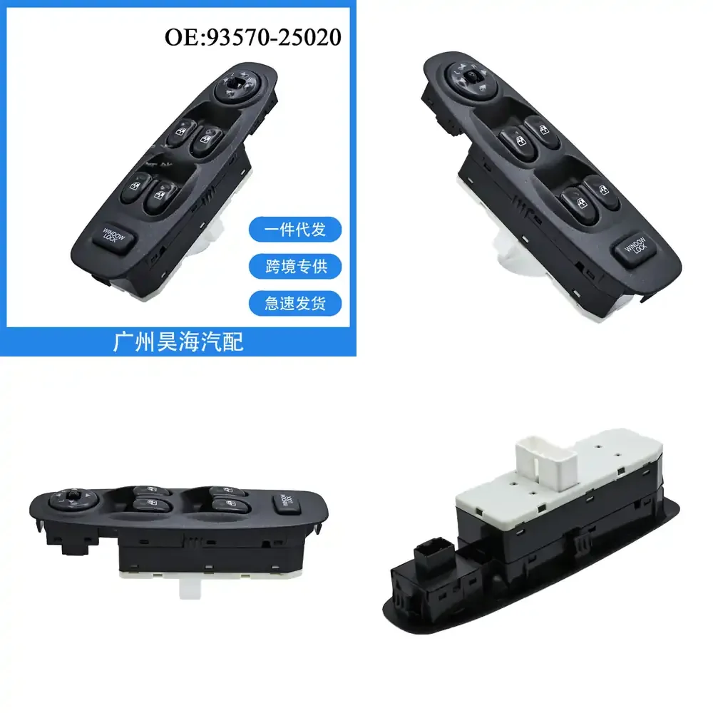 

Car Window Power Window Switch for Hyundai Accent 93570-25020 Auto Glass Lift Control Switch for Car Door Electric Window