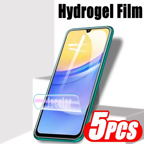 5PCS Hydrogel Film For Samsung Galaxy A15 A25 A14 A13 A24 A23 A22 A21s A21 4G 5G Watery Screen Protector A 13 14 15 25 22 21 21s
