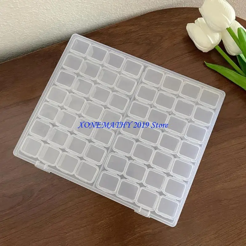 F42F Easy to Carry Jewelry Organizers Storage Solution for Small Earrings and Rings