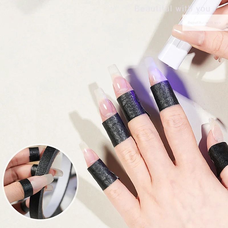 

New10m Nail Finger Protection Tape Anti UV/LED Wear Manicure Tools Breathable Wrap Self-Adhesive Tape Nail Supply