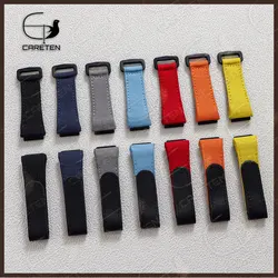 For Richard Miller RM27 RM50 RM11 Canvas strap 25MM Waterproof Screwdriver Watchbands RM030 Rm52 RM61 Series Nylon Watch band