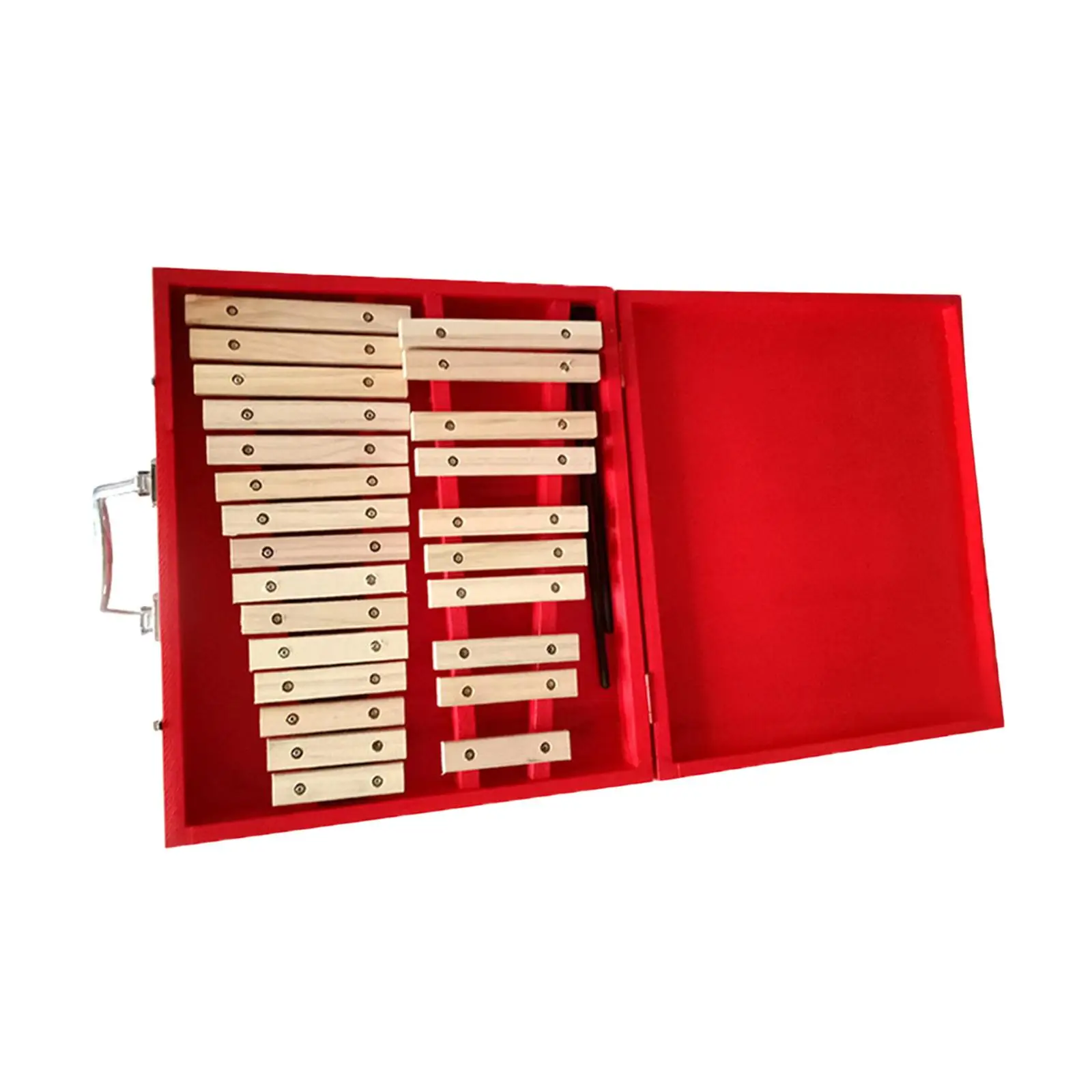 25 Notes Glockenspiel Kids Xylophone Glockenspiel for Preschool Family Music Christmas Gifts Improving Hand Eye Coordination