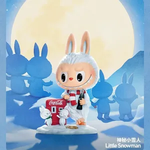 حقيقي بوب مارت الوحوش كوكا كولا لابوبو سلسلة أعمى مربع لابوبو الشكل الغموض مربع مجموعة عصرية عيد الميلاد هدية الديكور أعلى 10 مبيعات لمحفظة كوكا - رقم 9