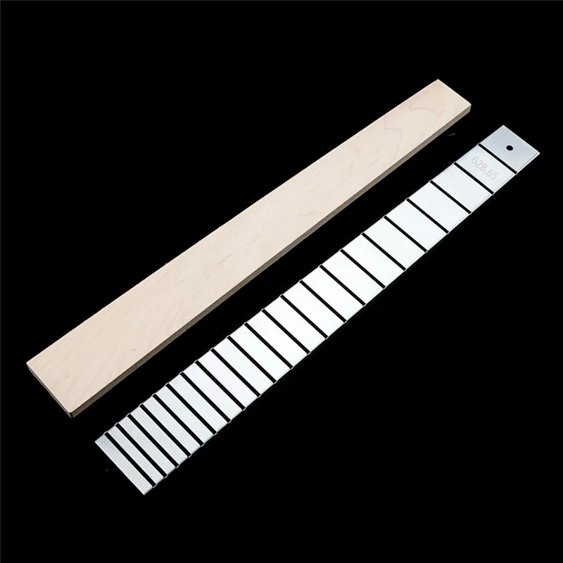 Guitar Neck Ruler Scale Measuring Fretboard Frets Tool for LP 22 Fret 24.75 Inch Electric Guitar Neck Accessories