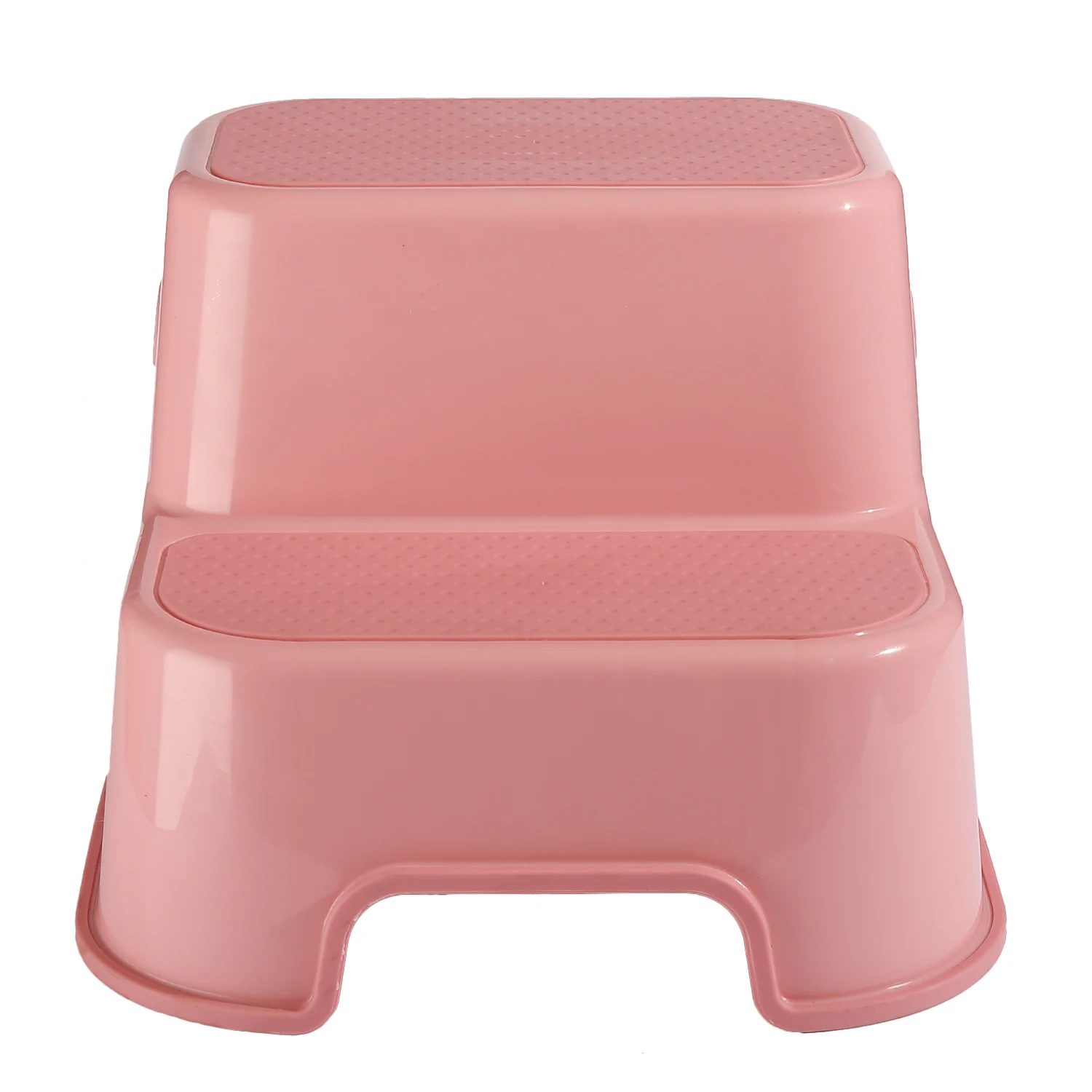 New Design household furniture PP plastic TPR Full range anti-slip mat Child 2 step kids sitting chair bath stool