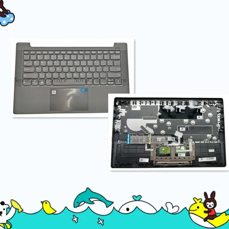 

Новый верхний чехол для упора для рук Ideapad 5-14IIL05, с клавиатурой США