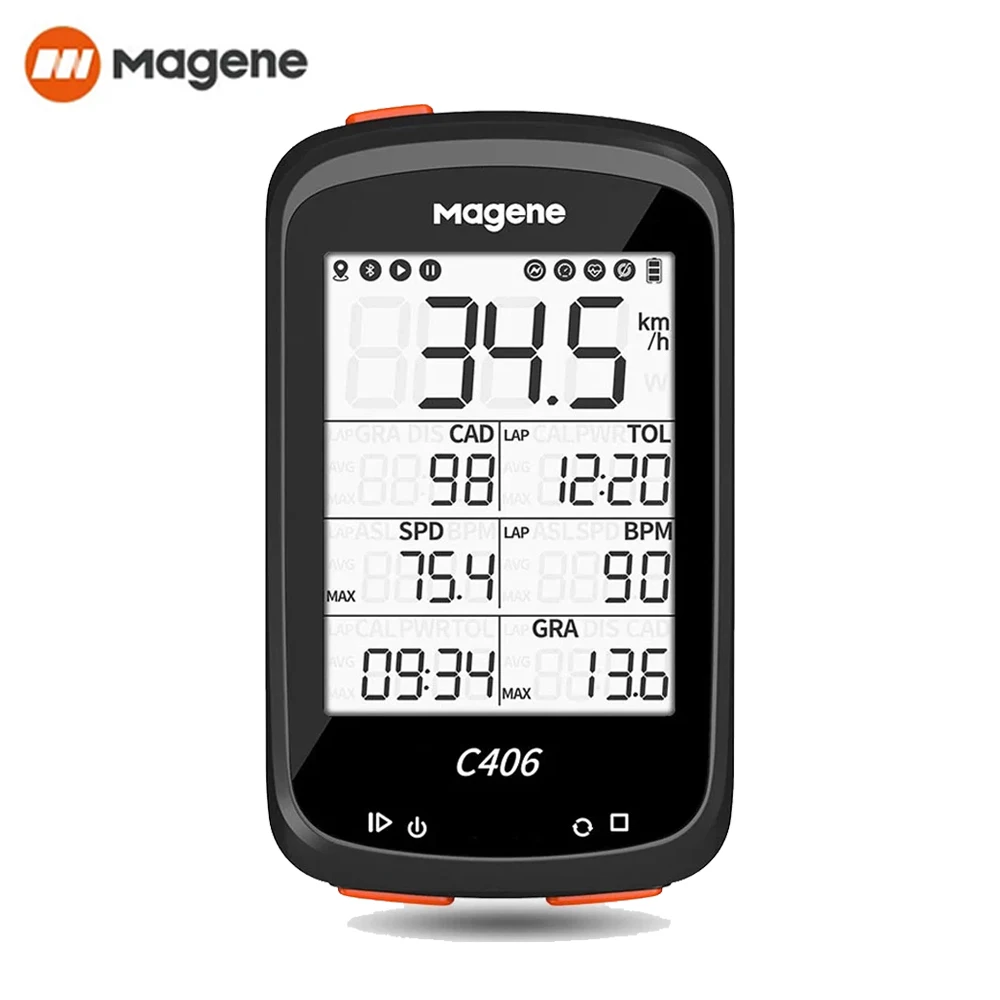 

Magene C406 Bicycle GPS Computer MTB Road Cycle Smart Wireless Waterproof Speedometer Bike Accessories For Strava Garmin XOSS