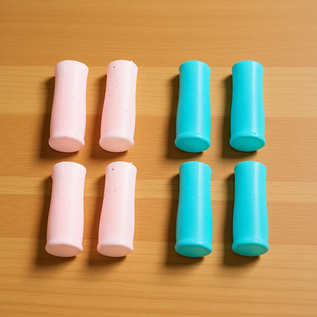 

8pcs Silicone Protective Sleeve For Manicure Pedicure Tools Nipper Cover Scissor Tweezer Tip Protector Dead Skin Cutter