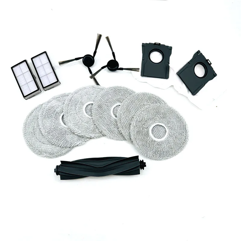 Original Dreame Bot X40 Ultra Robot Vacuum Cleaner Auxiliary Cleaning Kit Main Brush, Side Brush, Filter, Mop Cloths，Dust Bag