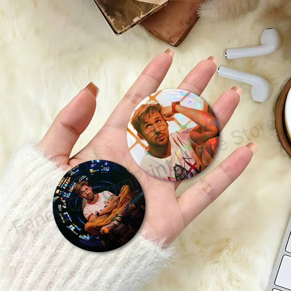 Ryan Gosling Project Hail Mary Pins 58mm Cute Cartoon Badge Handmade Brooches for Backpack Accessories