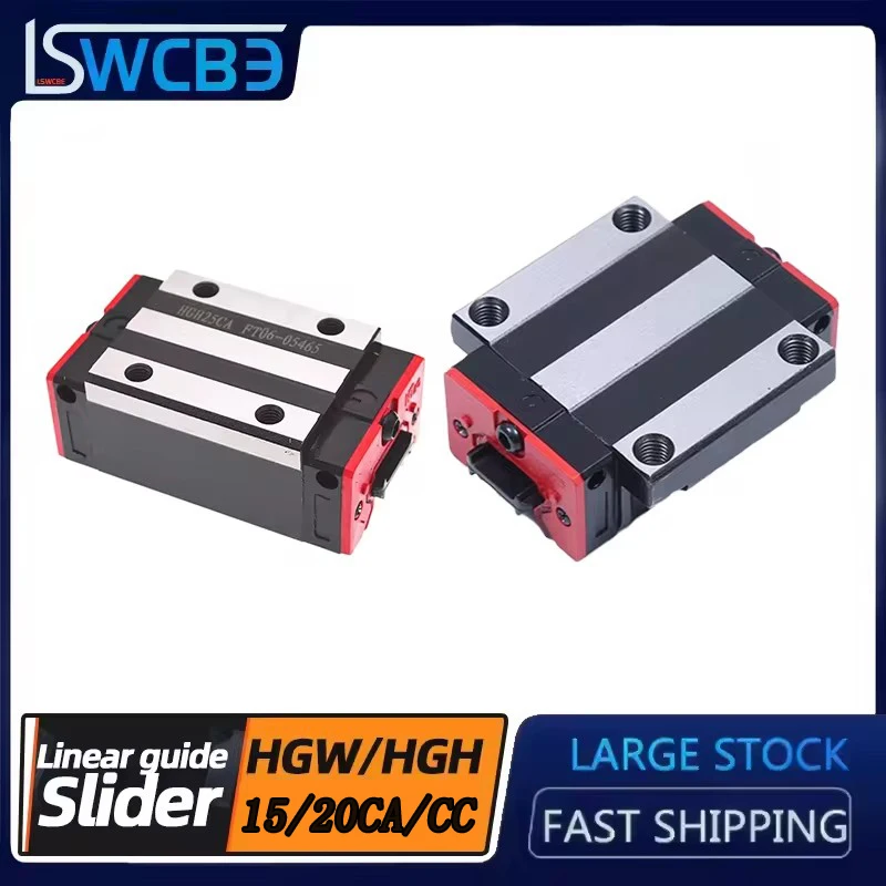 High-Precision Miniature Home Linear Guide Sliding Device HGH15/20CA/HGW15/20CC Lengthened HGH20HA/HGW20HA Can Be Customized