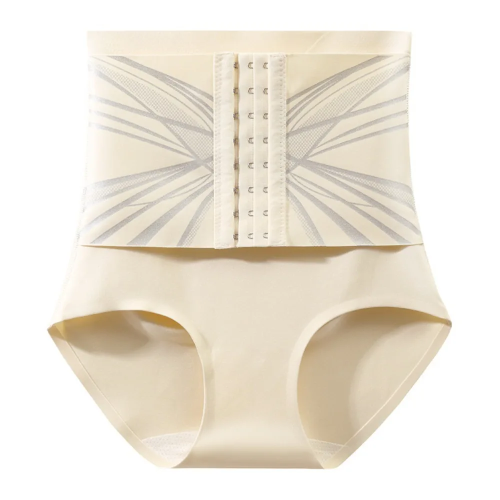 High Waist Slimming Shapewear Shapers Buckle Seamless Panties Women Belly Contracting Waist Trainer Tummy Control Underpants