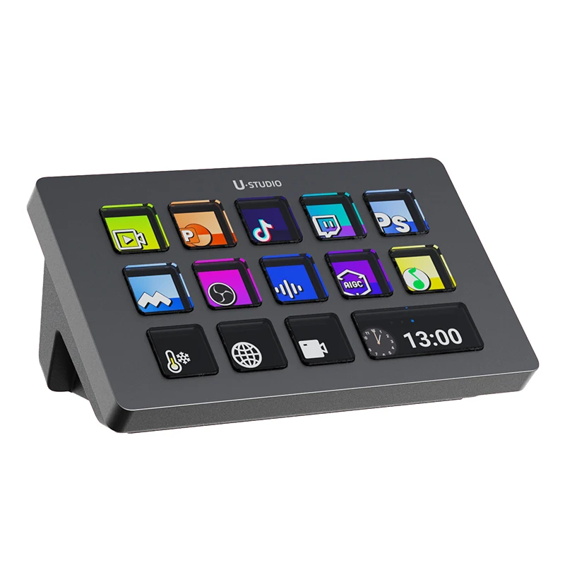 Ulanzi D200 Produktionskonsole und Studio-Controller für Gaming/Büro/Livestreaming/Content-Erstellung YouTube