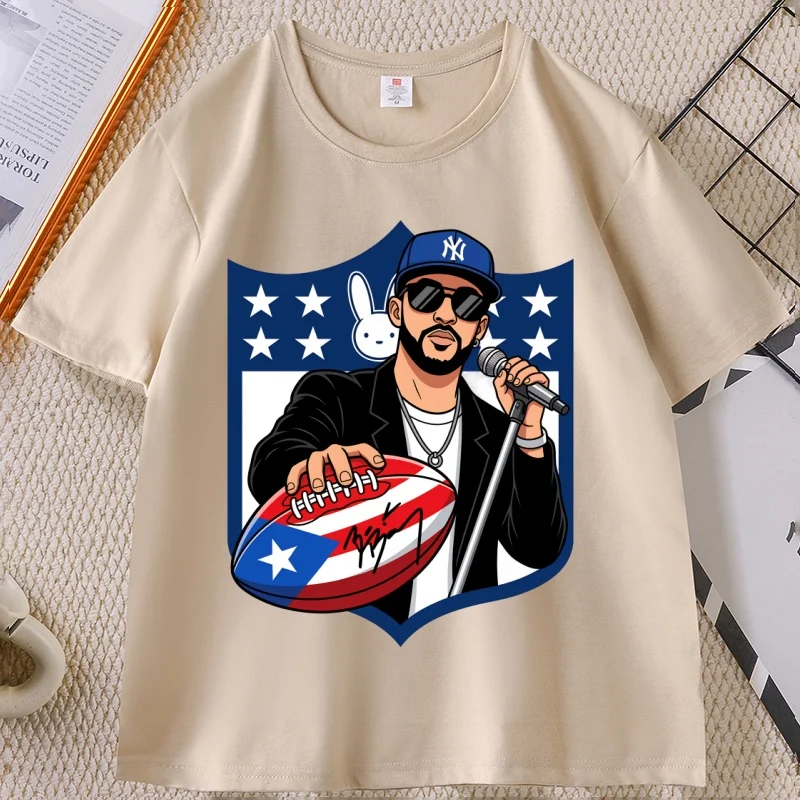 

Team Benito Bunny Bowl Football Tshirt Casual Round Neck Men Women Game Day T-shirt Causal Round Neck Short Sleeve Tees Clothes