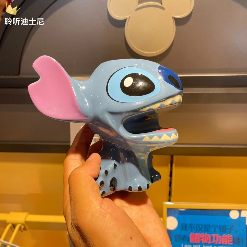 Disneys neuer Cartoon Lilo & Stitch Keramik Wasser Tasse Anime Hoch leistungs becher Stich Kaffeetasse Männer und Mädchen Zahnbürste Tasse