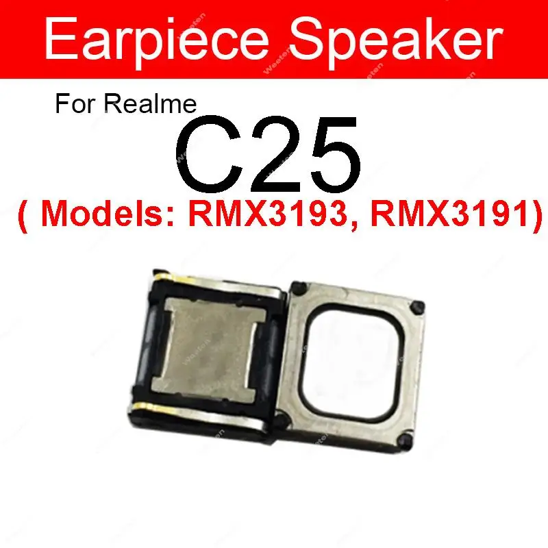 For Realme C25 C25Y C25S C21 C21Y C20 C17 C15 C12 C11 C3 C3i C2 C1 Earpiece Speaker Earphone Speaker Flex Cable