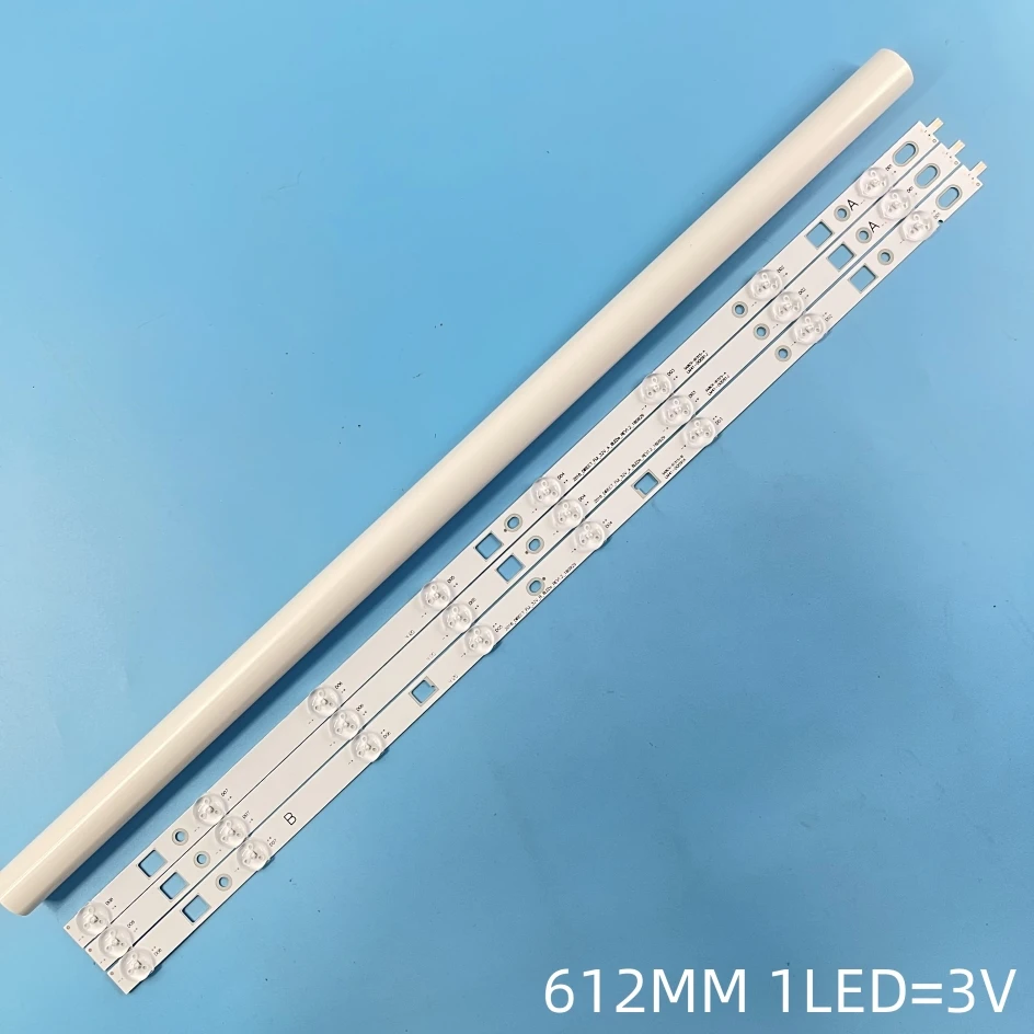 Lampu latar LED strip 8 lampu untuk Sony 32 "TV KDL-32RD303 KDL-32R303C KDL-32R303B 1-889-675-12 LM41-00091J