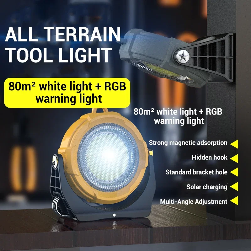

MINI COB LED Flashlight Portable USB Rechargeable Tail Magnet lantern Super Bright Camping Lamp waterproof torch Emergency Light