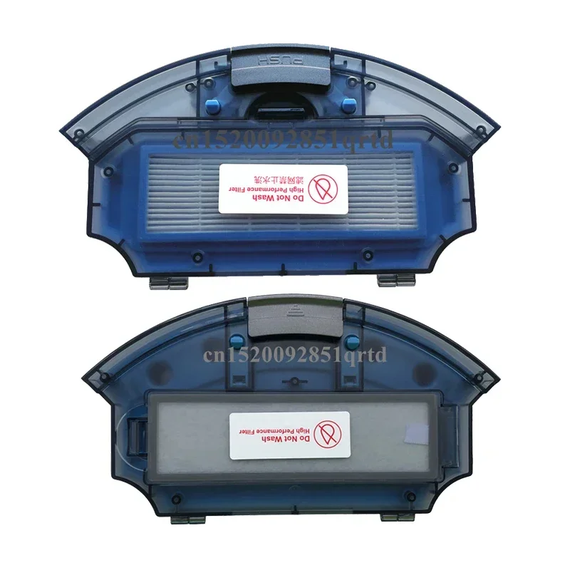Aspirador de pó caixa bin filtro para ilife a10s x900 a10 robô aspirador pó grande poeira filtros substituição