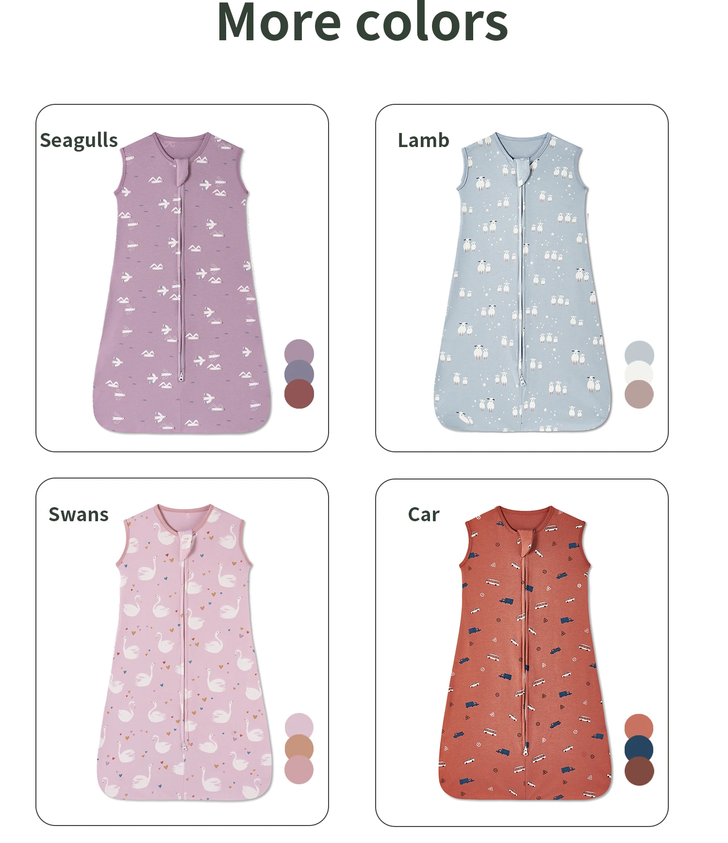 Neue Baumwolle Stoff Baby Schlafsäcke Ärmellose Weste Neugeborenen Kind Anti-kick Quilt Sommer Dünne Zwei-wege-reißverschluss Baby schlafsack – Detail 12
