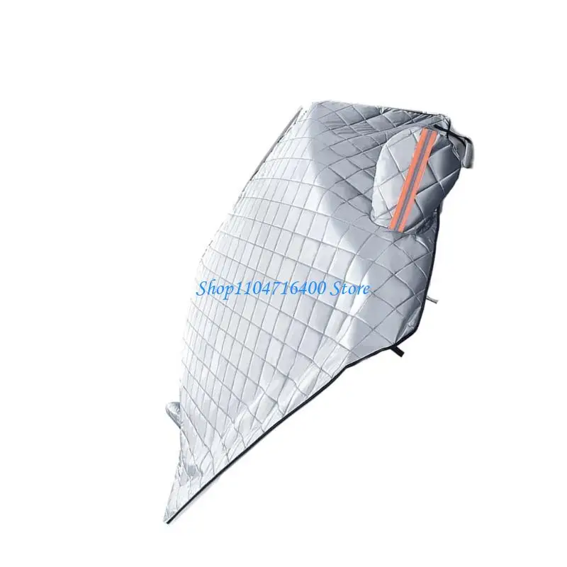 

y1gd Front Window Windshield Sun ShadesUmbrella with Reflective Strip Sunshades Cover