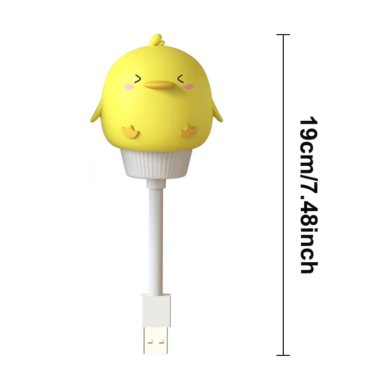 GGbingo Nachtlampje USB/Afstandsbediening LED Schattig Cartoon Nachtlampje Beer Kitten Lampje voor Kinderkamer Decoratie Bedlampje