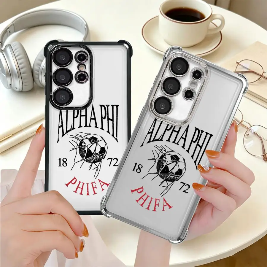 Vintage Letter Case for Samsung Galaxy S26 Ultra S20 FE S22 S24 S23 Plus Note 20 S25 Edge S21 Soft Phone Cover