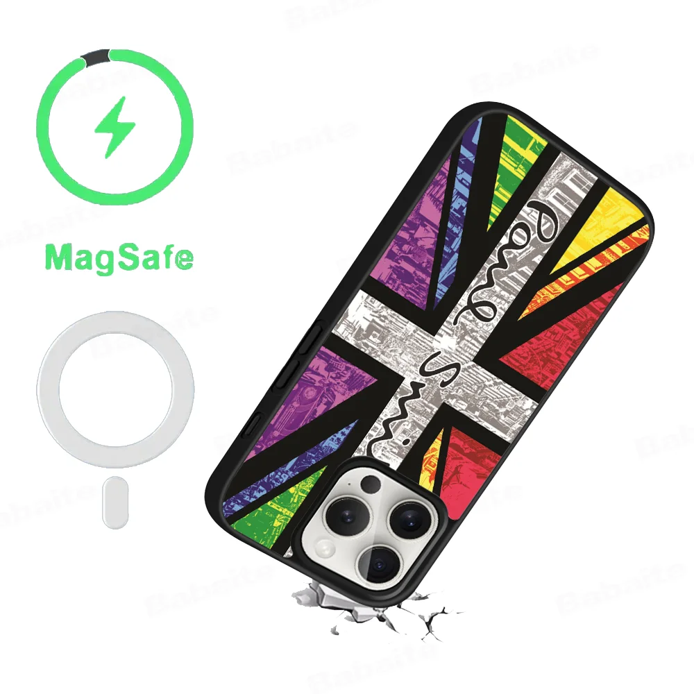 S-Smith Fashion P-Paul Phone Case Magnetic Case For IPhone 16 14 13 12 11 15 Pro Max Plus For Magsafe Wireless Charge Cover