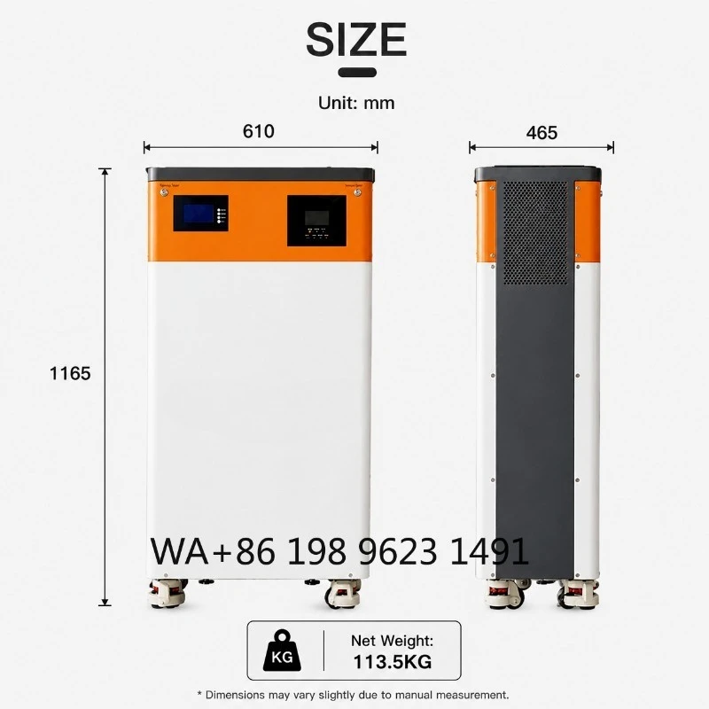 5KW 51.2V 200A Rack-Mounted All-in-One Hybrid Solar Inverter MPPT Controller Home Energy Storage