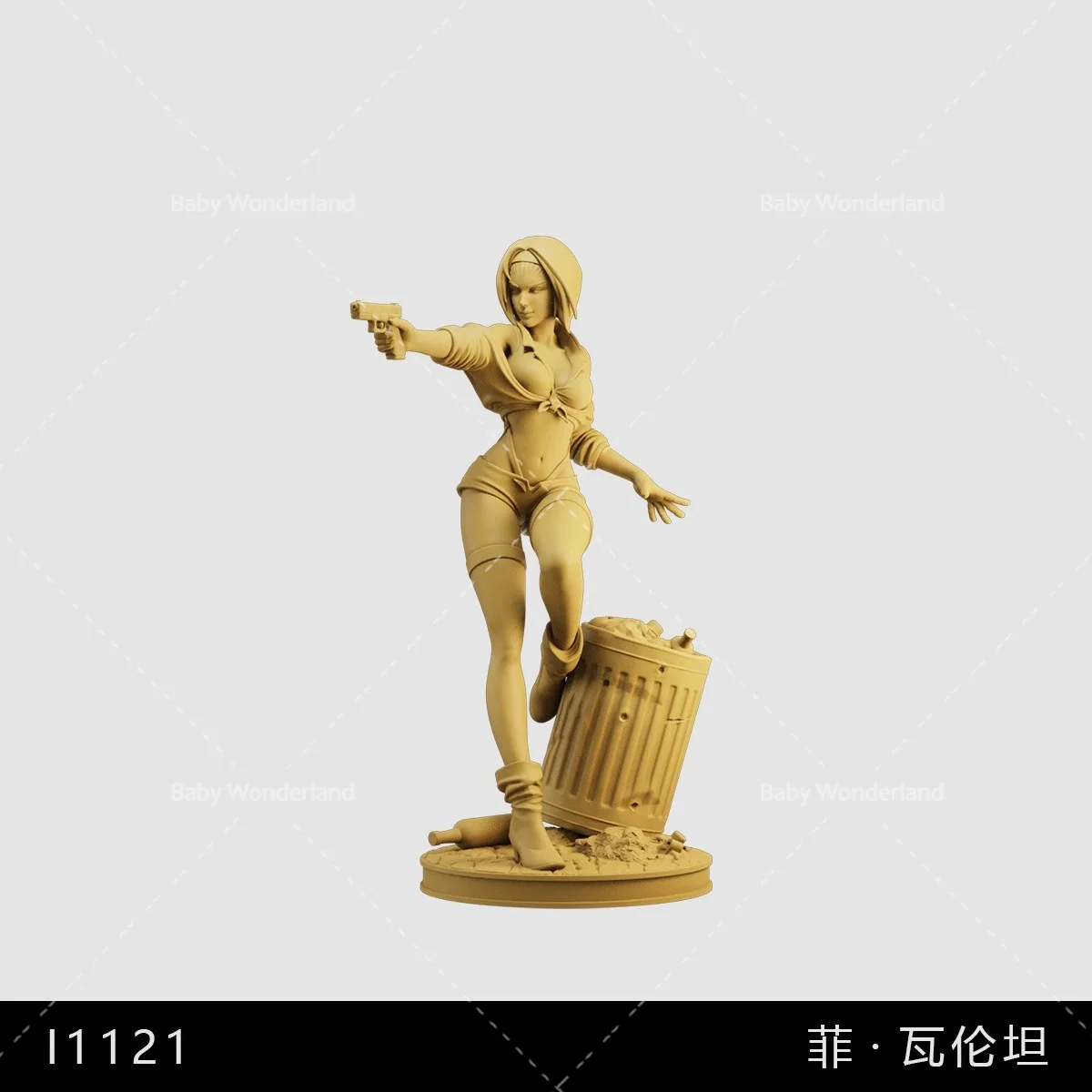 In Stock Unpainted Miniatures 1/64 1/43 1/35 Figure Men And Women Engage In Intense Gunfights Dolls Model Creative Scene Prop