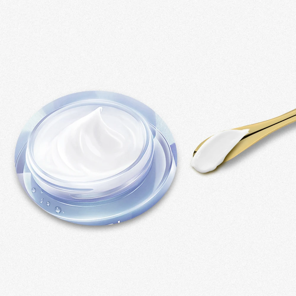 Mini espátula de alta calidad plateada para cara y cuerpo, cuchara curva para cosméticos, cuchara de crema para máscara de maquillaje