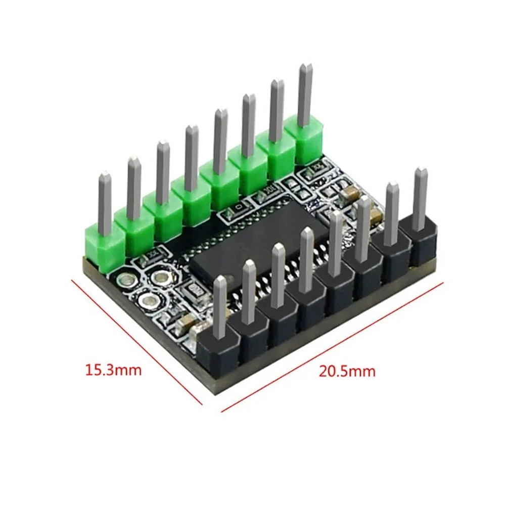 TMC2225 Stepper Motor Driver Silent Comes With A Blue Aluminum Heatsink FOR 3d Printer Compatible Replacement For TMC2208/A4988