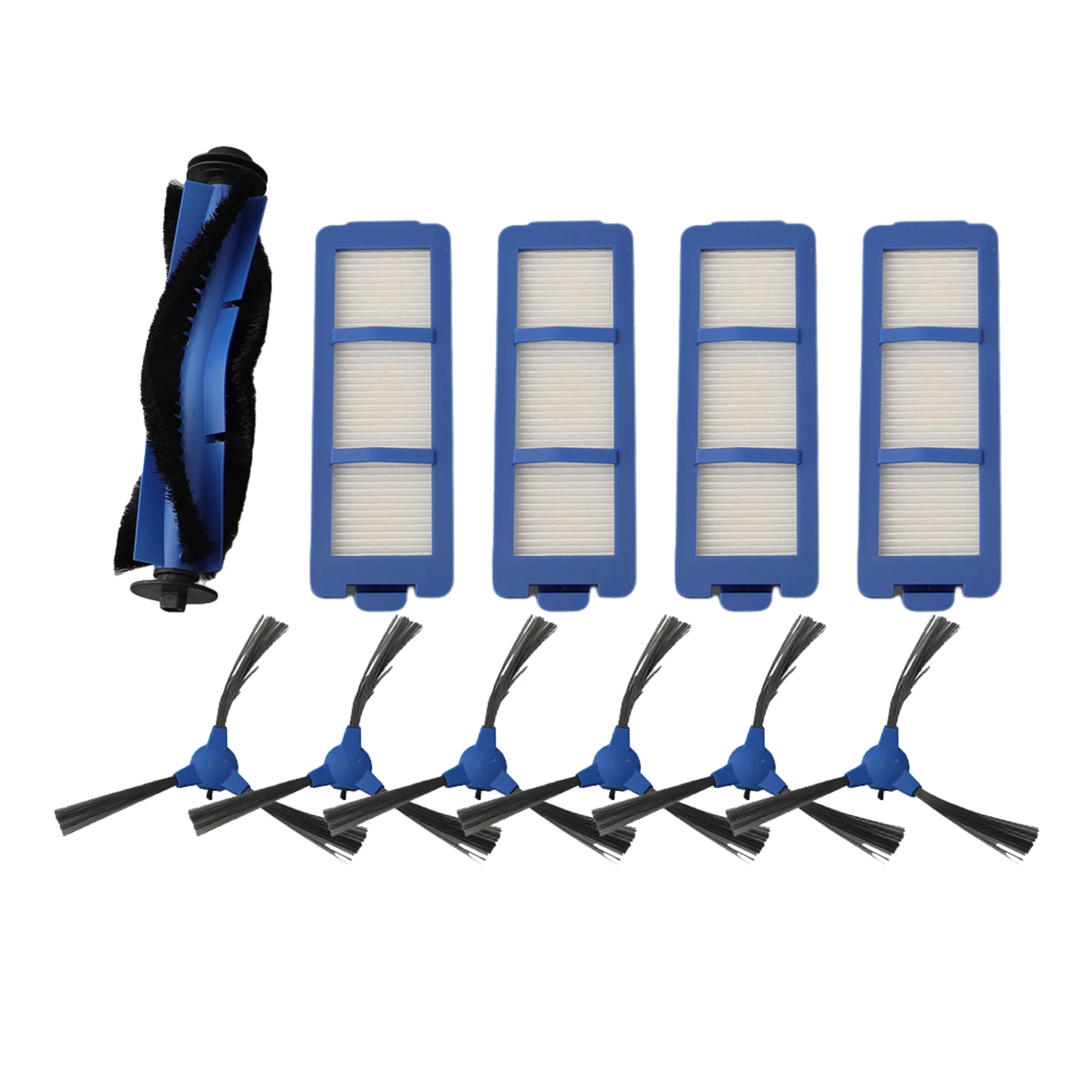 Optimize the performance of your For RoboVac with this comprehensive replacement kit Mian brush Side Brush Filters