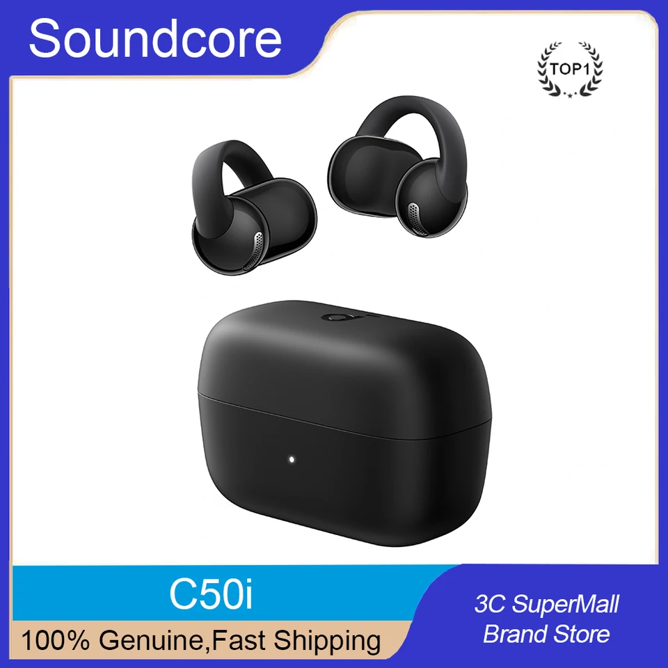 Anker Soundcore C50i オープンイヤーヘッドホン クリップ式イヤホン