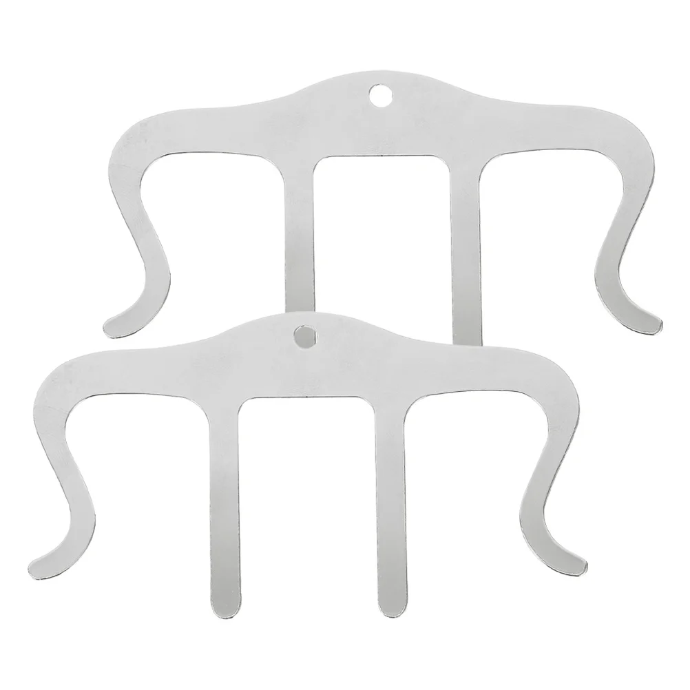 

2Pcs Compact Metal Music Sheet Clip Heavy Duty Book Holder for Reading Sheet Music Trumpet Lyre Easy Carry Page Clip