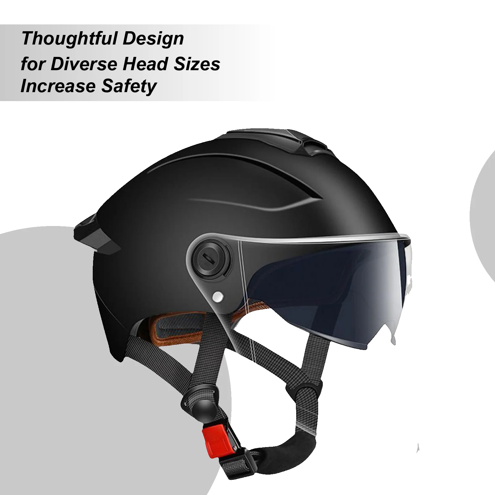 

Motorcycle Helmets Open Face Motorcycle Helmet Protective Gear Double Visor Breathable Headgear For Street Motorbike Sportbike
